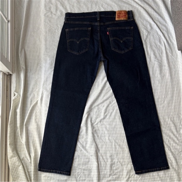 NWT! Levi's Men's Dark Blue 514 Straight Jeans 34 waist 30 length or leg - Picture 3 of 9